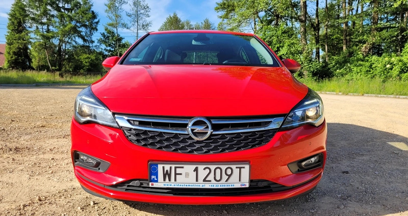 Opel Astra cena 51906 przebieg: 33000, rok produkcji 2019 z Blachownia małe 326